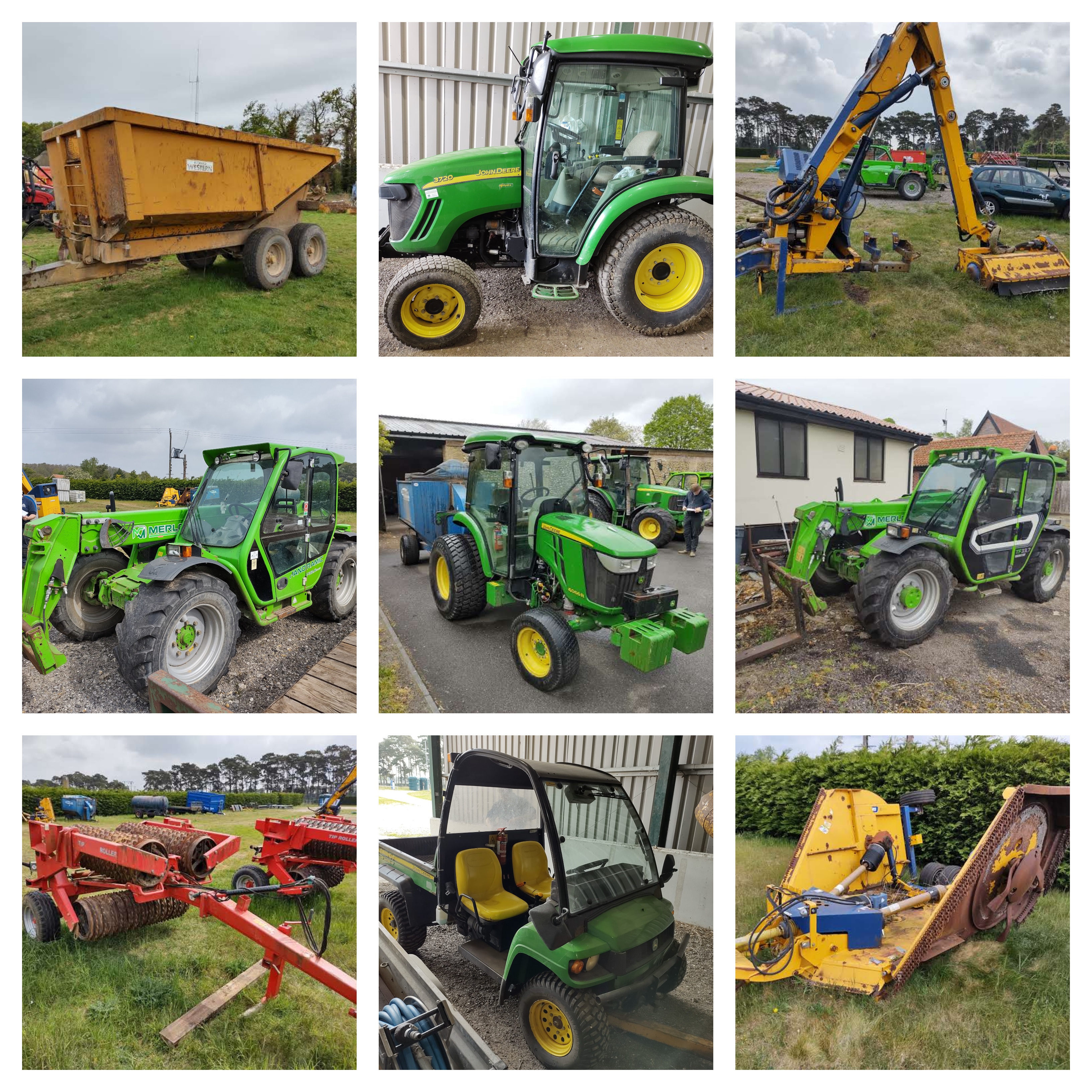 Farm Dispersal Sale of Machinery & Equipment at Shadwell Estate